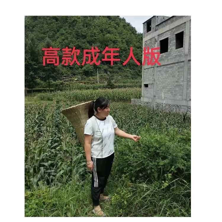 产地背罗背箩箩筐竹编竹制品收纳篮收纳筐背篼背筐夹背平口背罗
