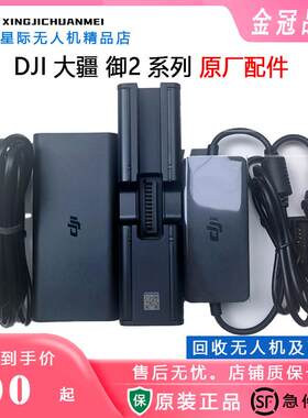 大疆御2 充电器 mavic 2 Pro zoom专业 变焦电池 车充电器AC线
