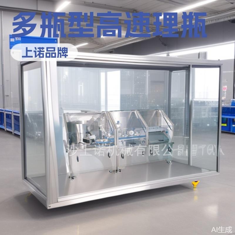 上诺机械定制通用理瓶设备圆瓶方瓶异形瓶高速全自动理瓶机