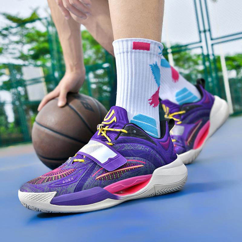 欧文1代气垫球鞋氮科技低帮篮球鞋水花6代男款夜光鞋KT防滑运动鞋