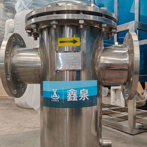 工业泵滤器316L304不锈钢快开蓝式篮式过滤器管道直通平底除污器
