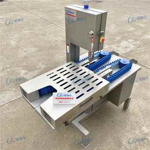 锯o506电动隆江猪脚骨分切半机 微冻猪开半切蹄半机 鲜猪手劈切块