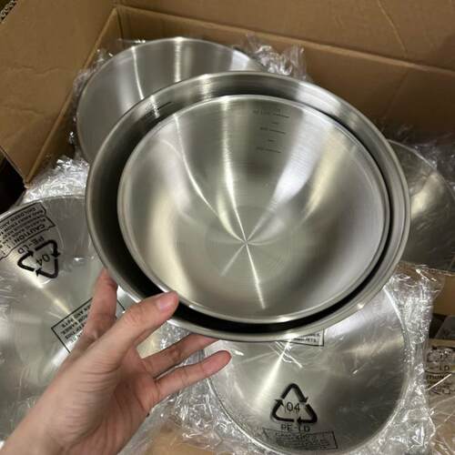 一诺厨打蛋盆烘焙专用碗304不锈钢拌沙拉盆烘焙料理盆洗菜盆家用