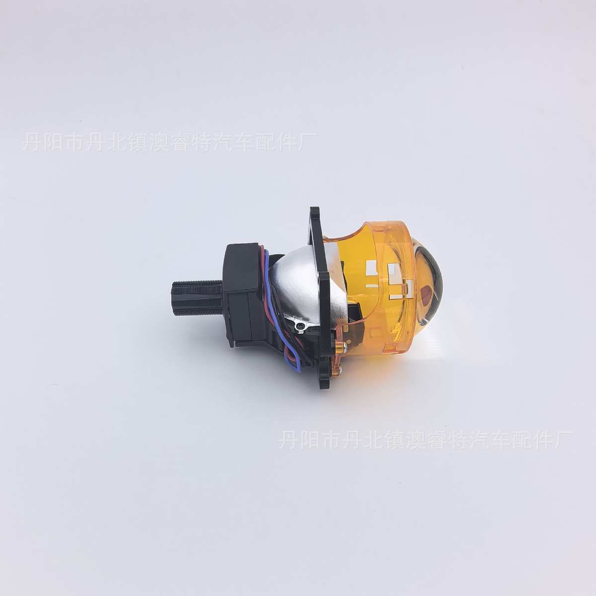 汽车LED大灯3寸双光透镜发光二极管大功率双灯杯无损安装激光透镜