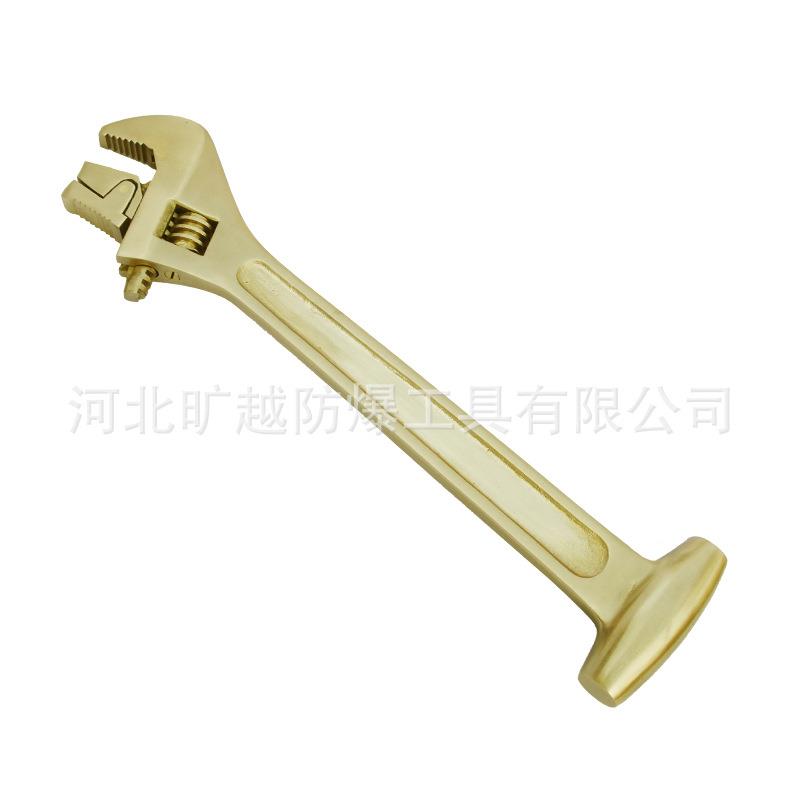 防爆管活三用扳手无火花多用扳手旷越防爆工具厂家供应铝青铜扳手