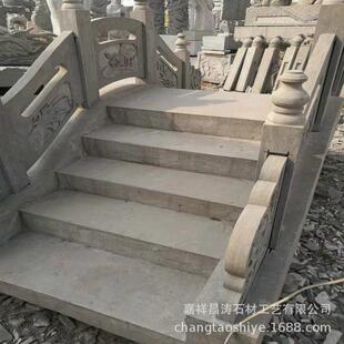 石材栏杆厂家河道石栏杆青石原产地公园景区别墅庭院石雕栏板拱桥