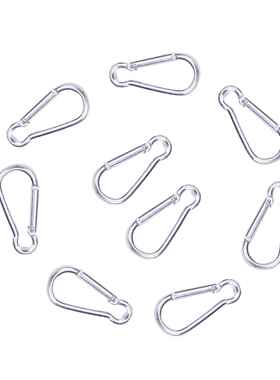 葫芦形D形号多色 钥匙扣 水壶扣 背包扣 铝合金快挂便携登山扣