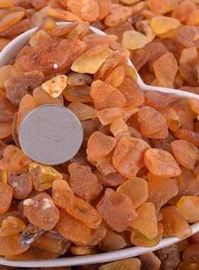 然天琥珀蜜蜡枕料琥珀蜜蜡毛料220碎料枕头料石抛光原琥珀头枕头