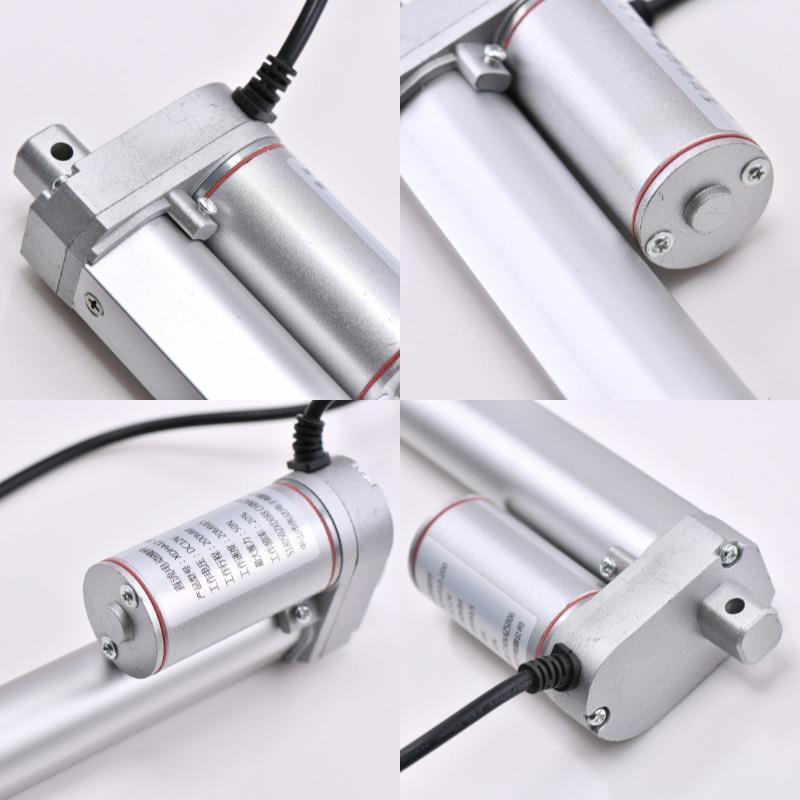 1200mm电动推杆12V/24V推拉杆1000N直流电机升降电缸大功率CE认证