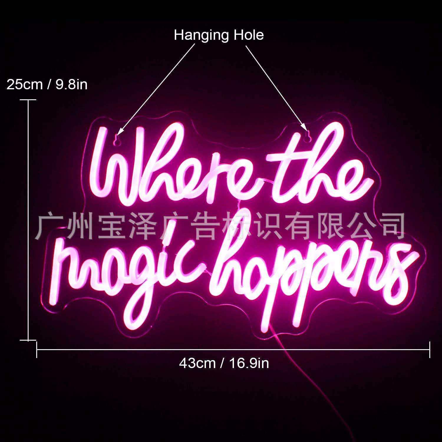 霓虹灯LED粉色文字发光标志用于墙壁装饰USB供电字母霓,农用物资,其他肥料,淘宝优惠券,粉丝福利购,淘宝优惠卷