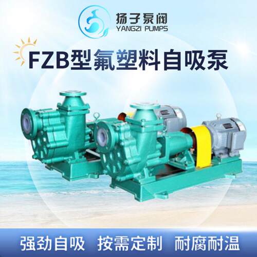 FZB型化工自吸泵耐腐蚀自吸泵化工自吸泵脱硫自吸泵污水提升泵