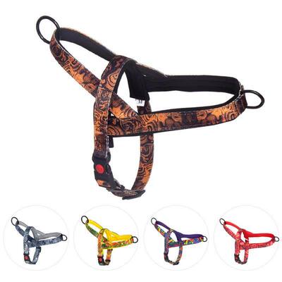 Nylon Dog Harness No Pull Dog Harnesses Vest Soft Padded Pet