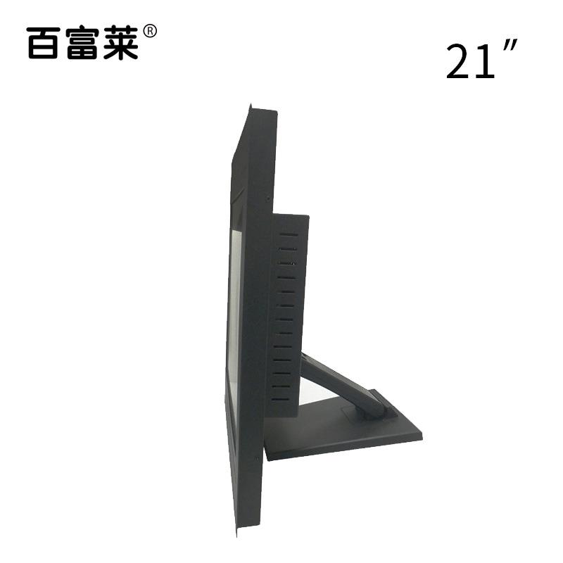 视安防监视20英寸嵌入式CRQDVT纯平BNC模拟接口示显器电显器示屏