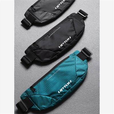运动Waist Bum Bag Running Jogging Belt Pouch Zip Fanny Pack