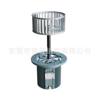 东莞首普SOP供应300W马达圆法兰热风长轴马达耐高温防腐可配风轮