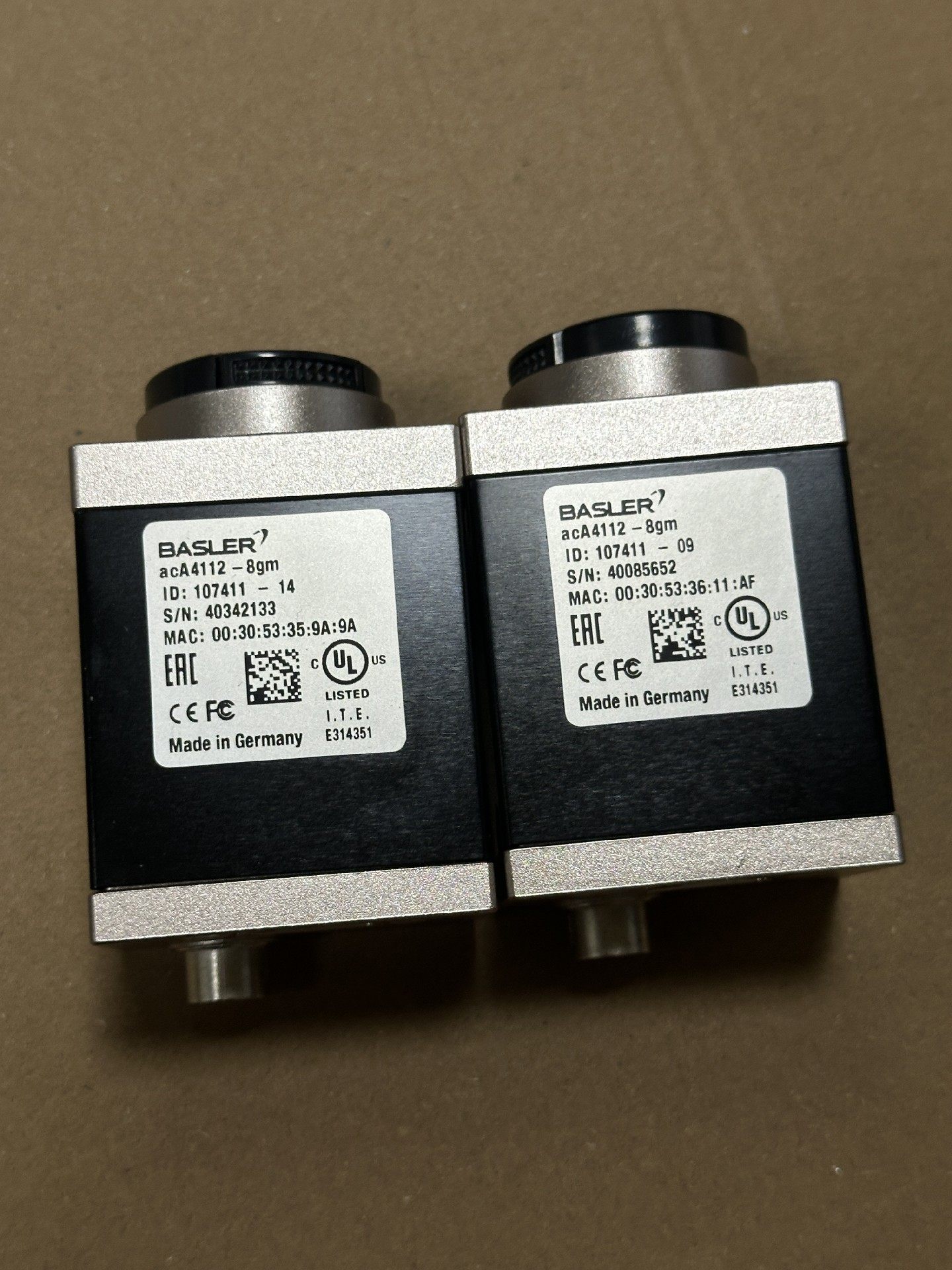 工厂库存尾货，巴斯勒aca4112-8gm，全新无包装。