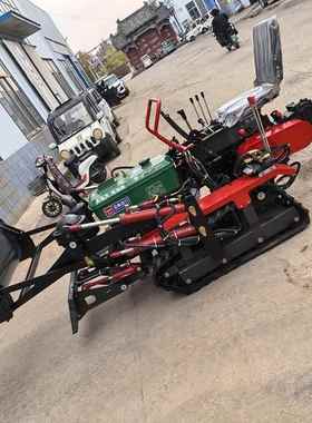 履带式扫雪机农田旋耕25329马力自机式走微机水旱两耕用