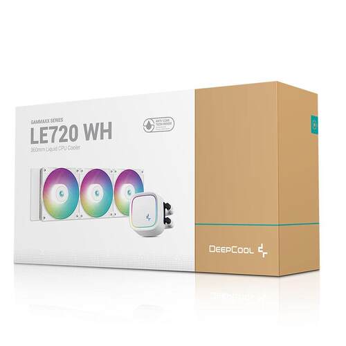 九州风神LE720/520冰元素360 cpu水冷散热器ARGB灯光风扇pwm调速