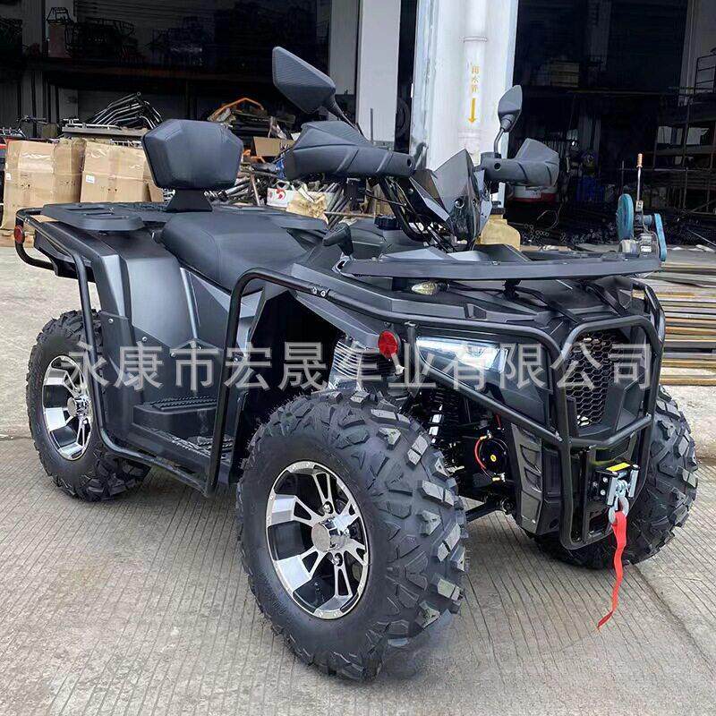 新款ATV沙滩车300CC水冷无级变速四轮越野摩托车全地形沙滩车成人