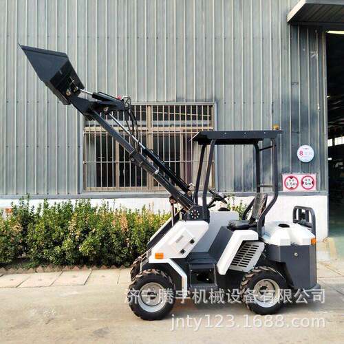 四驱伸缩臂装载机汽油小型装载机柴油车载装载机