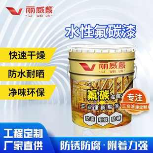 批发水性氟碳漆金属钢结构桥梁氟碳涂料防锈防腐防氟碳改色油漆
