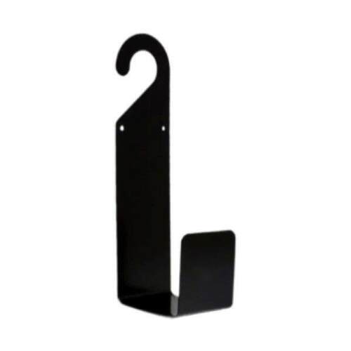 Hose Hanger Black Accessories Easy Installation Garage