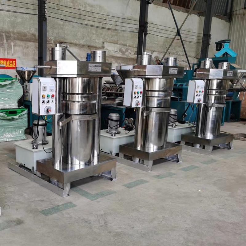 商用立式橄榄榨油香机全自动液油芝麻油机压椰子油加工榨机