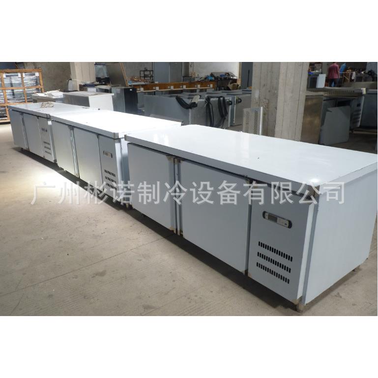 1.8米商用冷藏工作台披萨保鲜柜风冷豪华款双门冰箱工作台