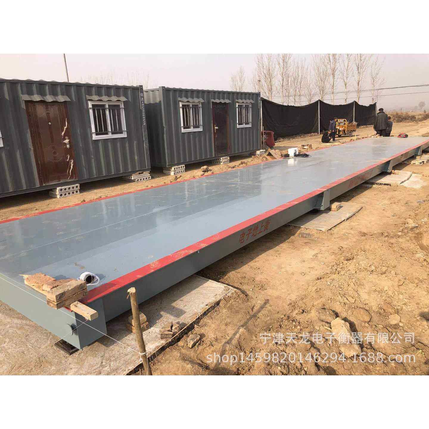 厂家大型地磅河南地区用电子地磅5-16米100吨200吨电子汽车衡