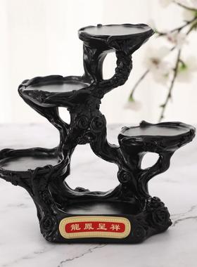 餐边柜装饰品摆件新款套装摆件创意家居树脂工艺品客厅装饰品中式