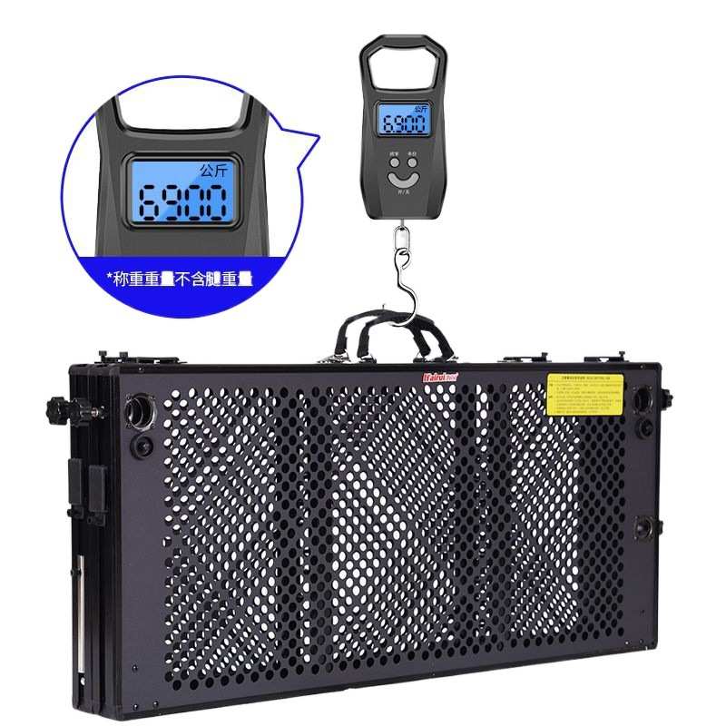 Tuy镂空钓台超轻2024新款多功能便携铝合金折叠深水钓鱼大钓台稳