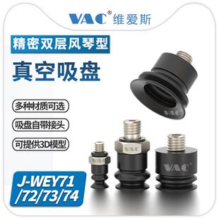 D20 D15 D10 WEY71 双层风琴型真空吸盘J