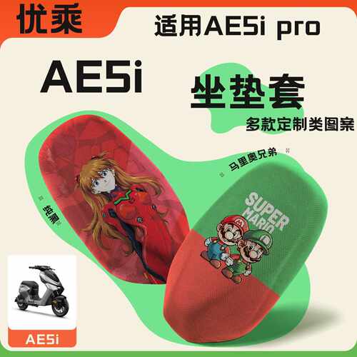 夏季坐垫套适用极核AE5i座垫套电动车防晒隔热垫ae5ipro装饰配件