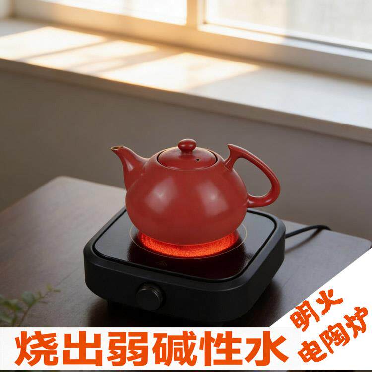 陶瓷烧水壶电陶炉功夫茶具水炉随手泡明火陶土一人小型养生煮茶壶