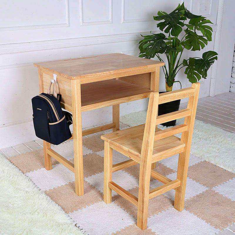 免安装实木隼卯结构学习桌家用抽屉单人简约写字台书桌课桌学习桌