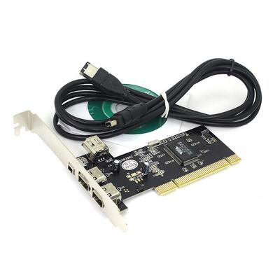 VIA芯片 PCI 1394采集 火线卡 高清 DV视频采集卡 免驱 送线 包邮