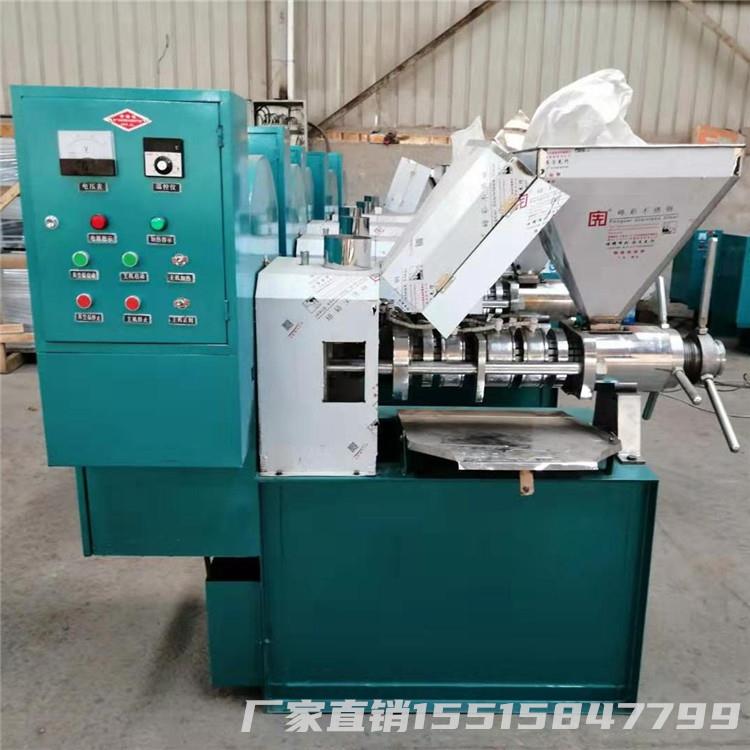 商用榨菜籽花生螺榨油机棉籽胡麻旋油榨机油坊80型全自动油机