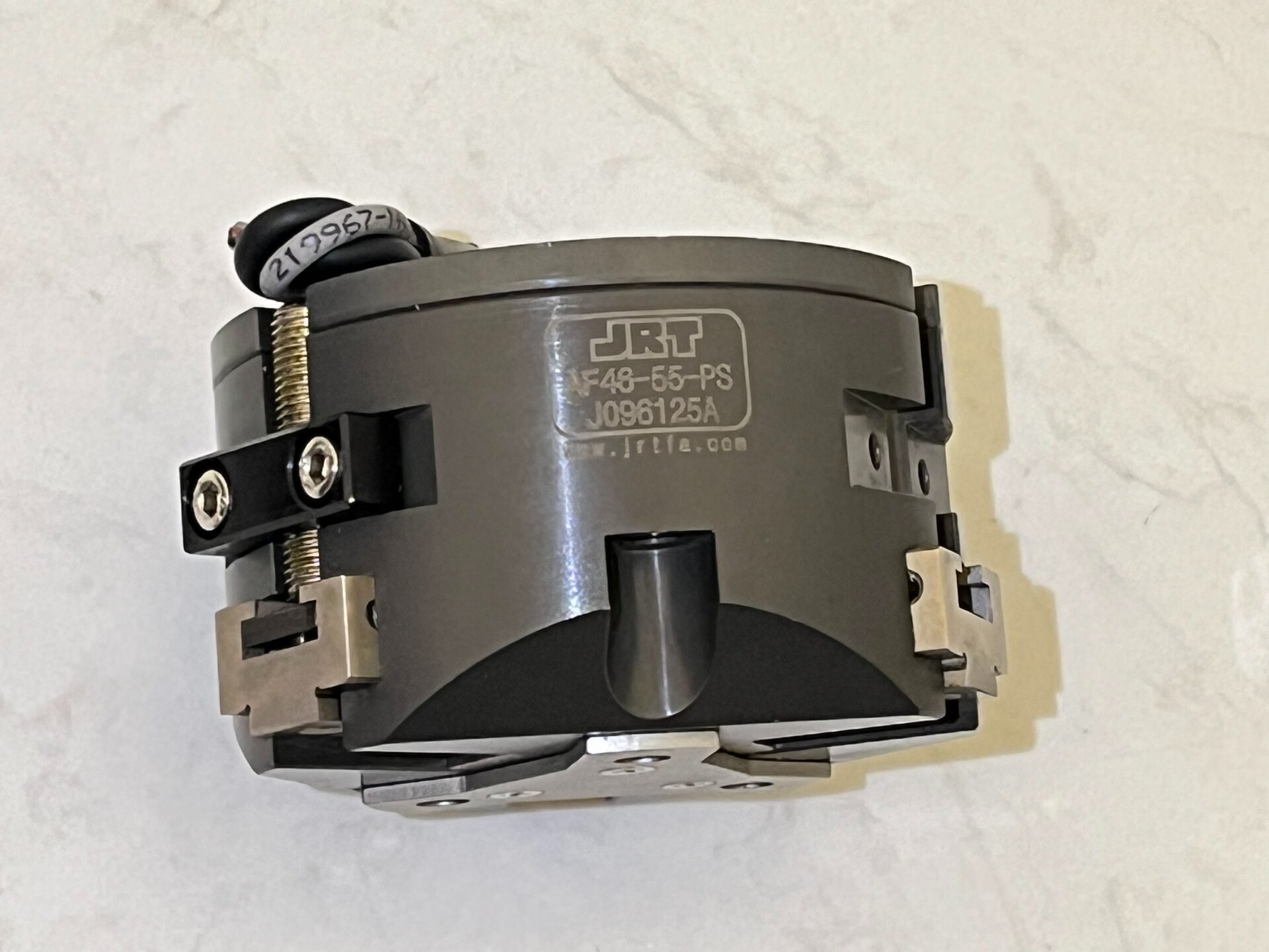 韩国JRT气爪AF46-55-PS锥型滑动3爪式，实物照片，