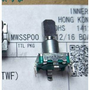 日本ALPS EC11E15244GR编码器带开关 汽车导航音量30位15脉冲17F
