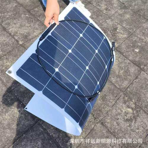 18V100W太阳能板单晶柔性板 flexible mono panel