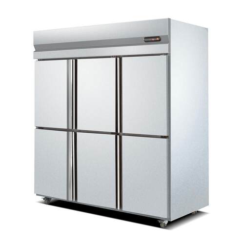 uprightfreezer六门保鲜柜冷冻柜冷柜立式冰箱饮料肉海鲜冷柜