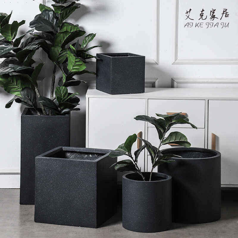 大口落风格镁高档托盘绿圆形径花盆泥带北欧客厅花盆植北欧地大,鲜花速递/花卉仿真/绿植园艺,花盆,淘宝优惠券,粉丝福利购,淘宝优惠卷