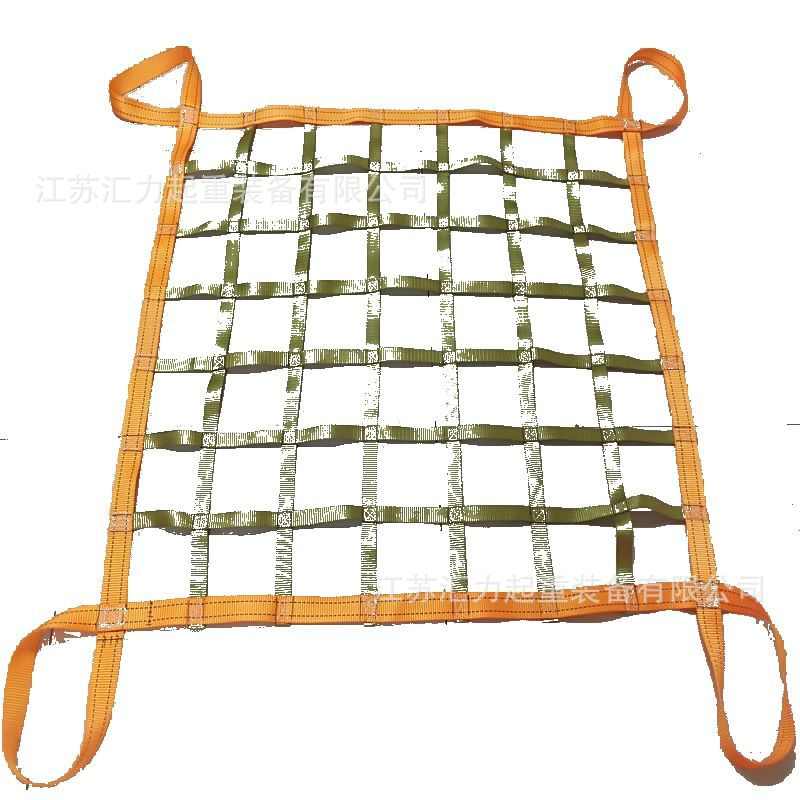 厂家供应安全防坠网10cm*10cm防护网6mm货物拦网按需制作防护网
