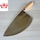 阳江不锈钢猪肉刀斩骨刀屠宰场肉档市场专用刀分割刀砍大骨刀 包邮