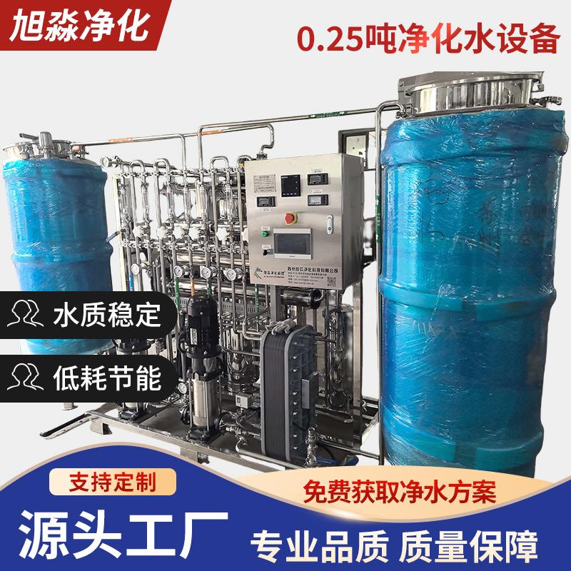 实验室0.25纯化水设备反渗透水处理设备去离子纯化水超纯水装置