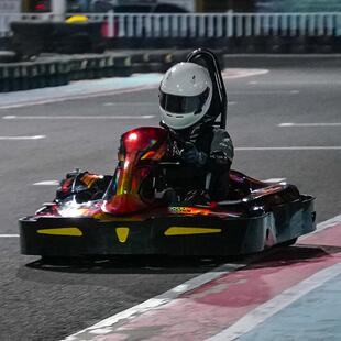 特勒TKM场地成人汽油商用卡丁车四轮漂移竞技单双人电动儿童赛车