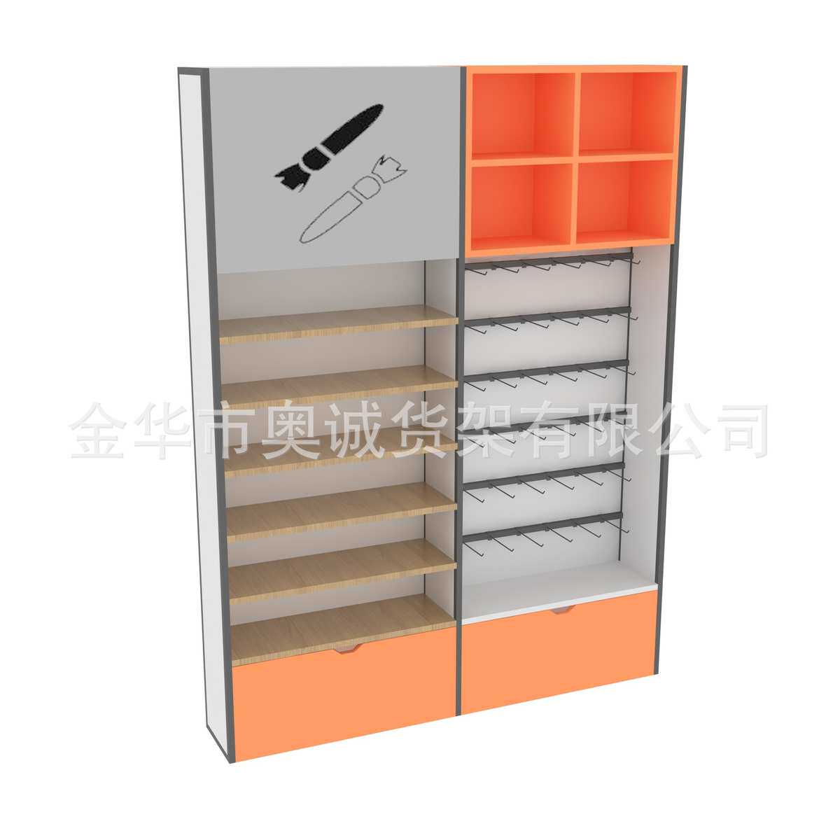 货架展示架中岛货架展示货架超市便利店精品店文具店货架工厂定制
