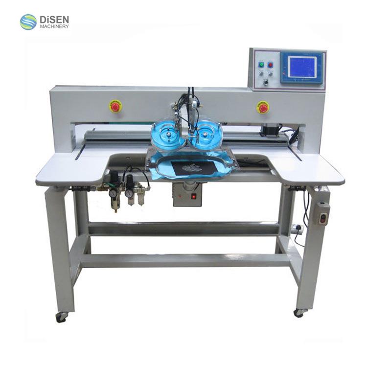 全自动单头双盘电脑超声波烫钻机排图点钻机烫钻机烫图机订钻机