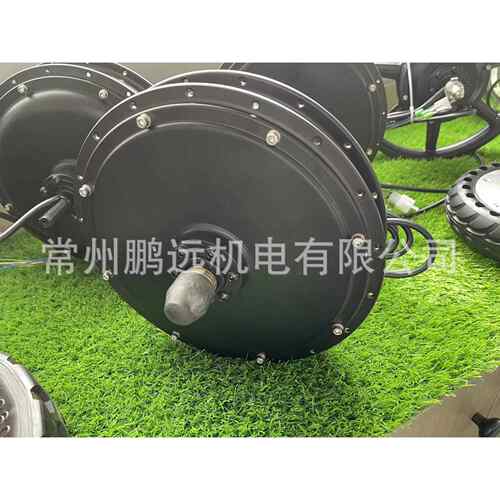 205辐条前驱100开档侧出线电机500W-1500W辐条电机