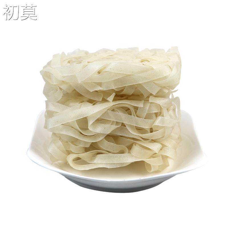 湖南特产常德米粉喂稻好河粉干切粉宽粉扁粉纯大米不糊汤汉寿河粉